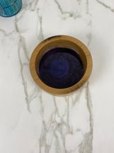 Load image into Gallery viewer, Chunky Purple Resin &amp; Wooden Bowl

