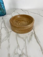 Load image into Gallery viewer, Pinstripe Shiny Wooden Bowl
