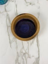 Load image into Gallery viewer, Chunky Purple Resin &amp; Wooden Bowl
